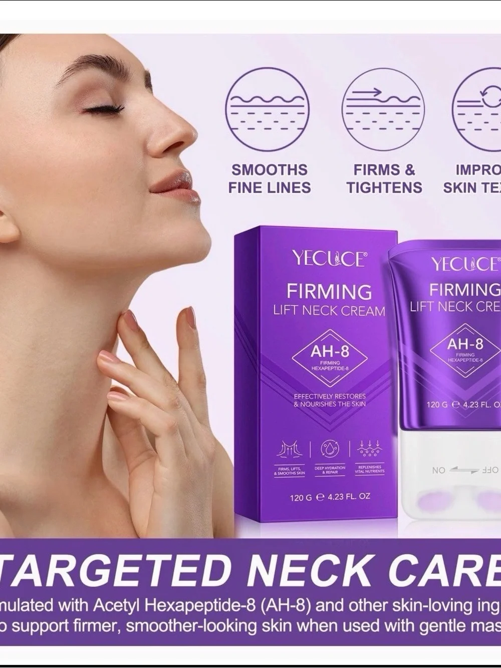 Yecuce AH-8 Firming Lift Neck Cream